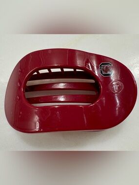 TELETIES South Carolina Gamecocks Garnet Hair Clip